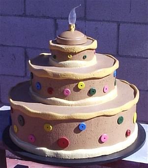 ficticio tarta decorativa